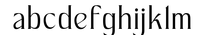 Braney Regular Font LOWERCASE