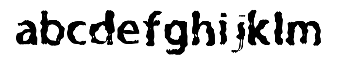 Brangsal Regular Font LOWERCASE
