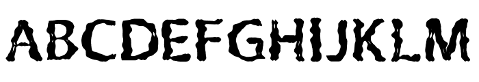 Brangsal Font UPPERCASE