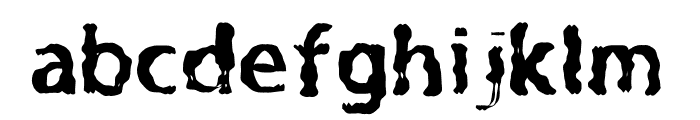 Brangsal Font LOWERCASE