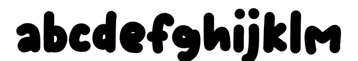 Brantley Regular Font LOWERCASE