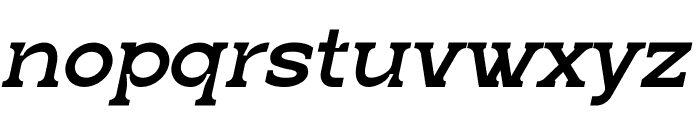 Branty Italic Font LOWERCASE