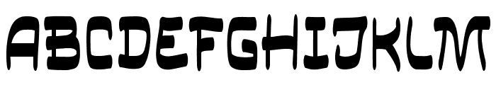 Brasher Font UPPERCASE