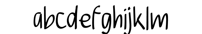 Brasic Regular Font LOWERCASE