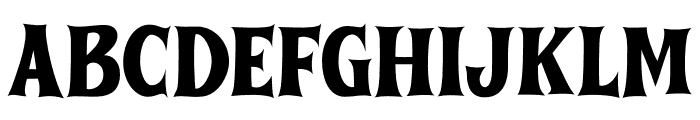 Brave Ghost Font UPPERCASE