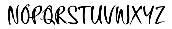 Brave Hunter Font LOWERCASE