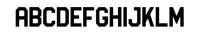 BraveBrigade-Regular Font UPPERCASE