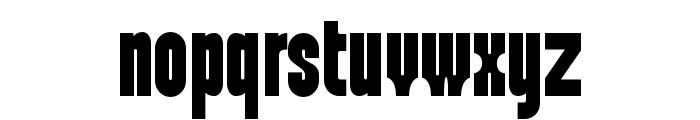 Bravo-Regular Font LOWERCASE
