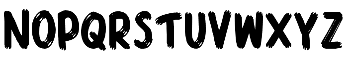 Brazz Font UPPERCASE
