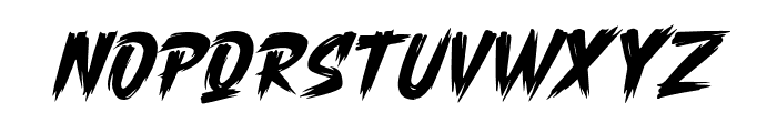 Break Brush Regular Font LOWERCASE