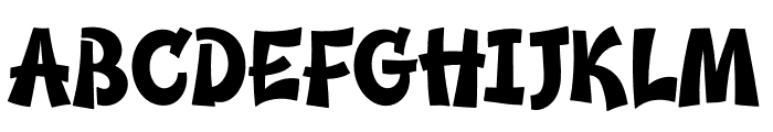 Break Court Font UPPERCASE