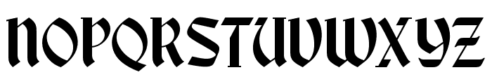 Break Roman Regular Font UPPERCASE