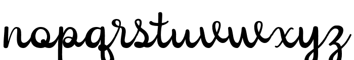 Breakline Font LOWERCASE