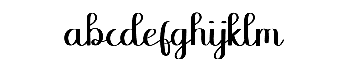 Breathe Together Font LOWERCASE