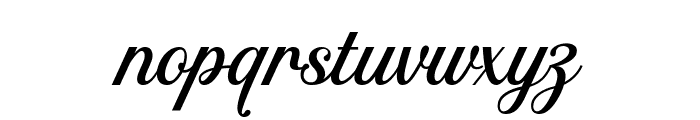 Breathmine Font LOWERCASE