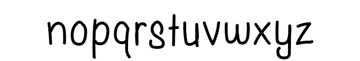 Breezo Font LOWERCASE