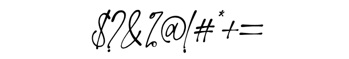 Brelian Italic Font OTHER CHARS