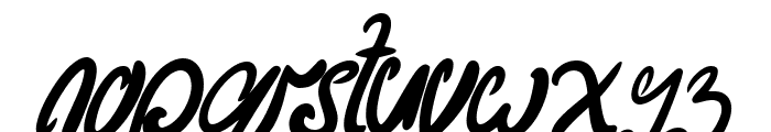 Brembo Italic Font LOWERCASE