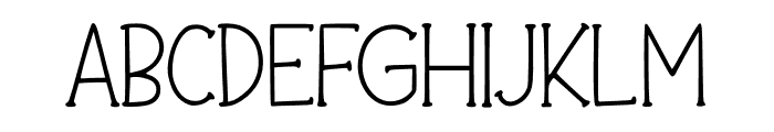 Bremor Font LOWERCASE