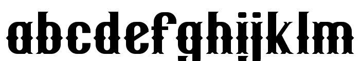 Bresley Font LOWERCASE