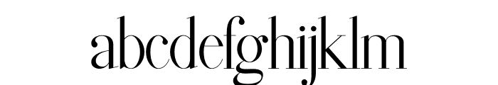 Brest Font LOWERCASE