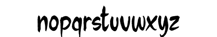 Brestang Font LOWERCASE