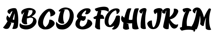 Brestay Font UPPERCASE