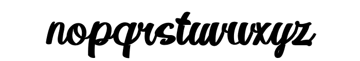 Brestay Font LOWERCASE