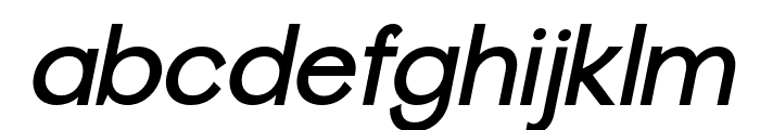 Breston-Oblique Font LOWERCASE