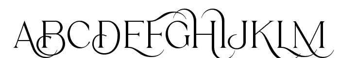 Brethen-Stylish Font LOWERCASE