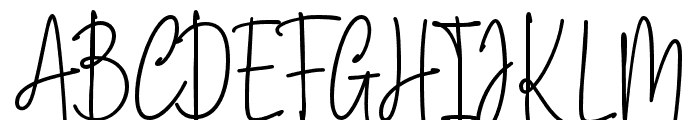 Brettley Signature Regular Font UPPERCASE