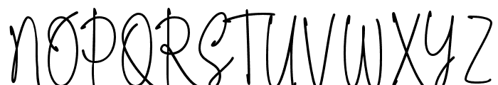 Brettley Signature Regular Font UPPERCASE