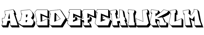 Brexh-Shadow Font UPPERCASE