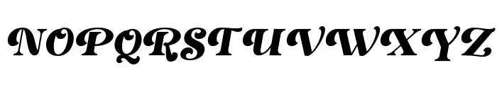 Bricela Italic Font UPPERCASE