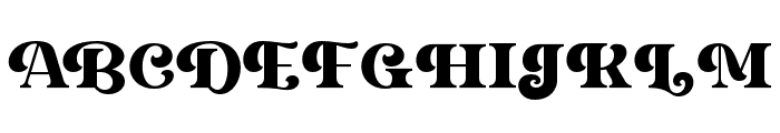 Bricela Regular Font UPPERCASE