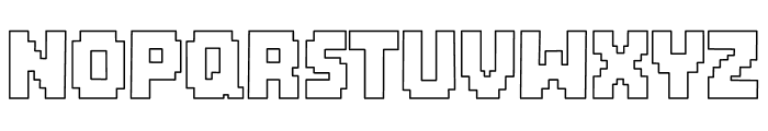 Brick Byte Stoke Font LOWERCASE