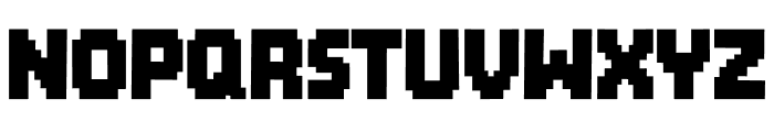 Brick Byte Font LOWERCASE