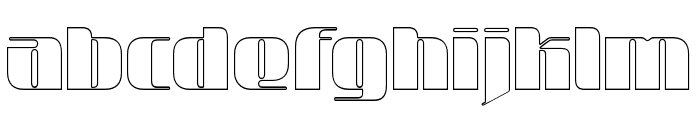 BrickBond-Inline Font LOWERCASE