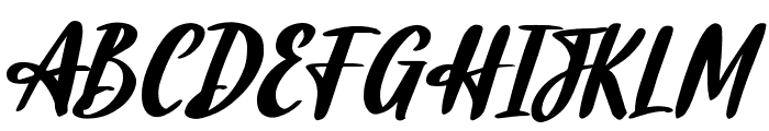 Brickrow Font UPPERCASE