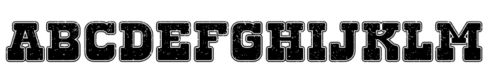 Bricktone Sport Grunge Font UPPERCASE