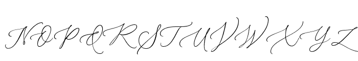 BridalRoutine-Regular Font UPPERCASE
