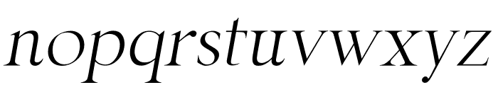 Bride Italic Alternate Font LOWERCASE