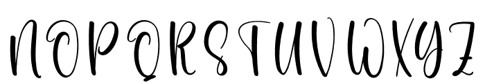 Bride Signature Font UPPERCASE