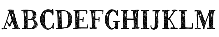 BrideChalk-Serif Font LOWERCASE