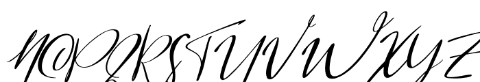 Bridesmaids Script Italic Font UPPERCASE