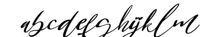 Bridesmaids Script Italic Font LOWERCASE