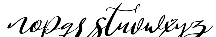 Bridesmaids Script Italic Font LOWERCASE