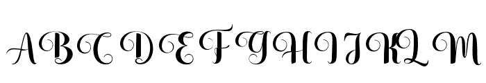 Bridgen Font UPPERCASE