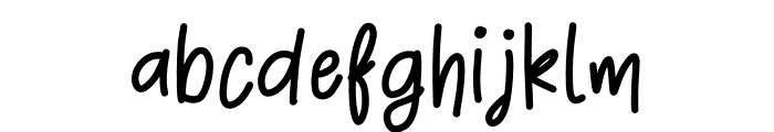 Bridger Regular Font LOWERCASE