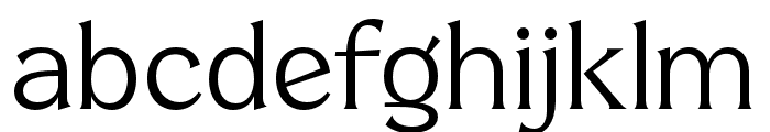 Bridgest Regular Font LOWERCASE